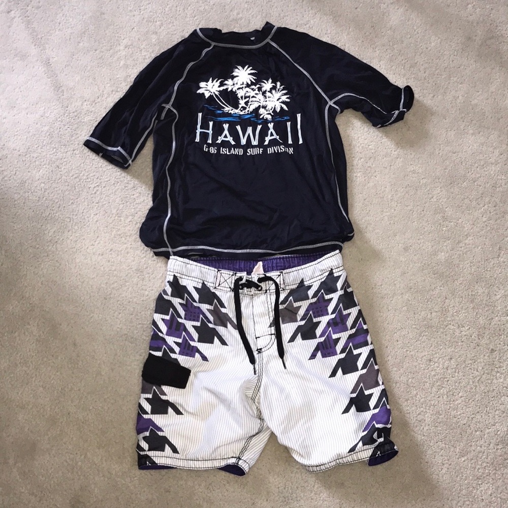 Kids swim shirt